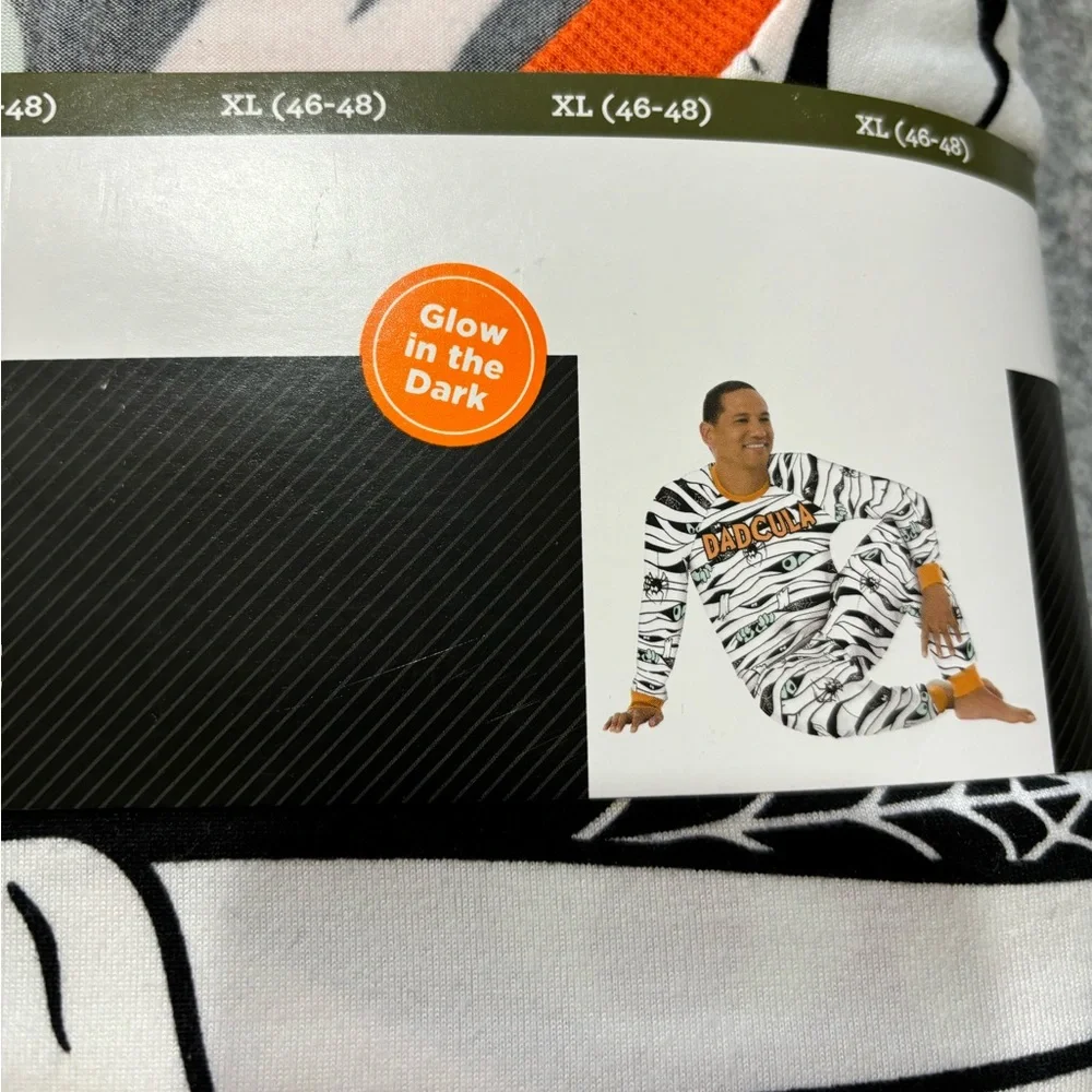 Way to Celebrate Mens Dadcula Halloween Pajama Set Size Extra Large NWT